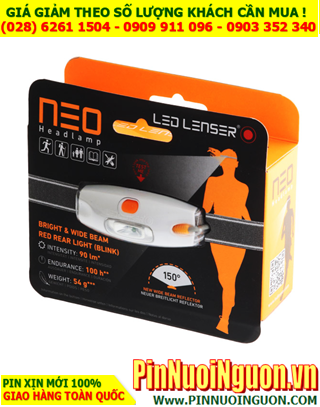 Đèn pin đội đầu siêu sáng LED LENSER NEO HEADLAMPS ORANGE chính hãng| có sẳn hàng